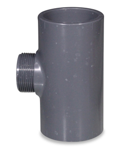 T-piece 63id-1 1/2m-63id PVC NP16